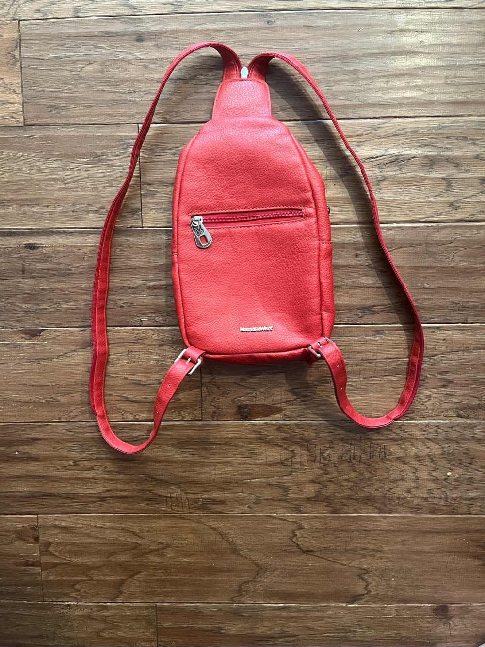 Montana West American Pride Convertible Sling Backpack - Picture 5 of 8